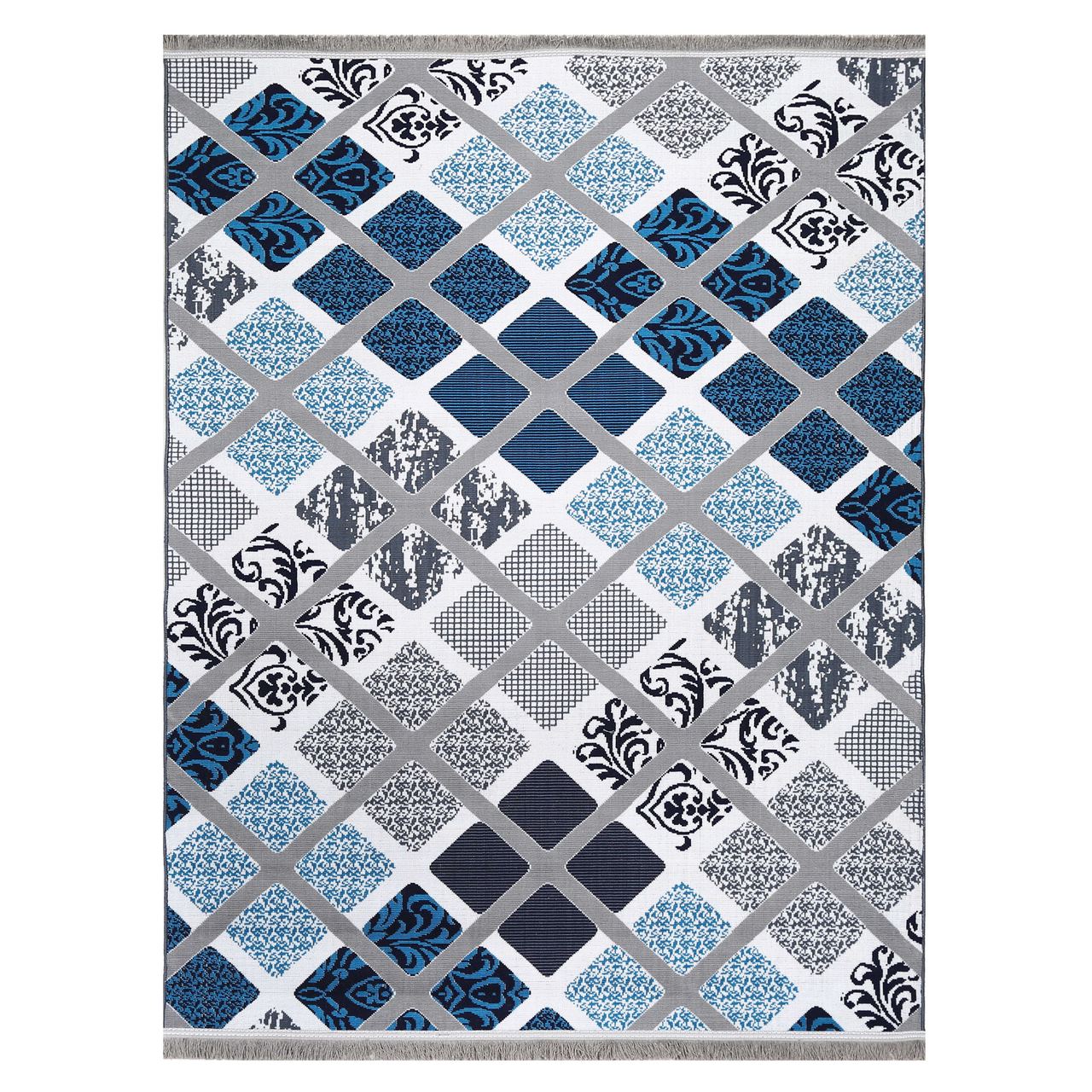 گلیم ماشینی دنیای فرش مدل مارال کد 32