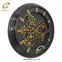 ساعت دیواری اورجینال آرتمیس آلیاژ فلزی تیتانیوم| کد رفرنس 90041، مدل: 2043Titanium Gold