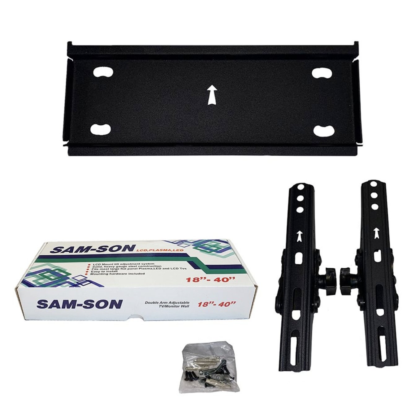 پایه دیواری تلویزیون سام سون مدل sam40 مناسب 18 تا 40 اینچ