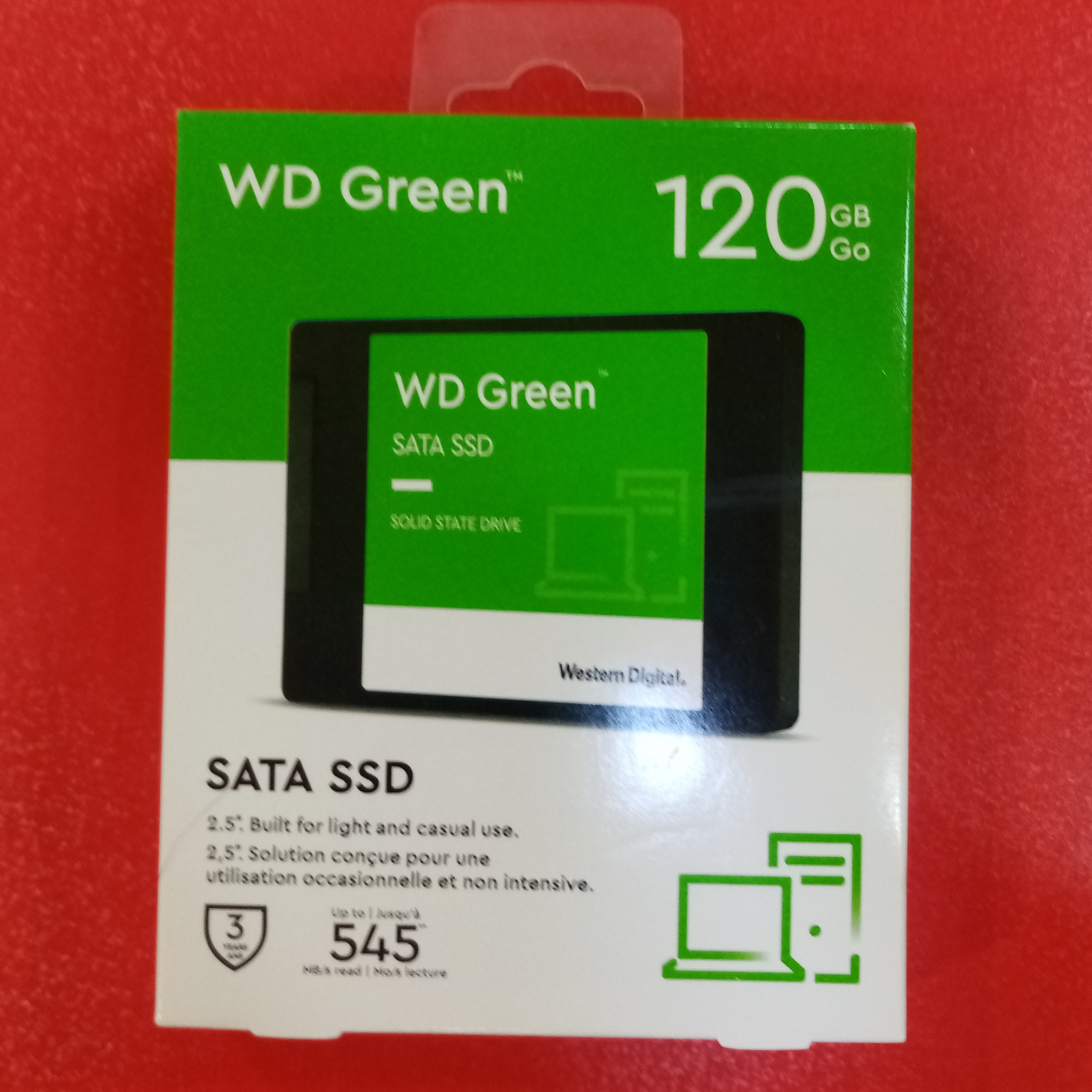 هارد اس اس دی WD Green 120GB