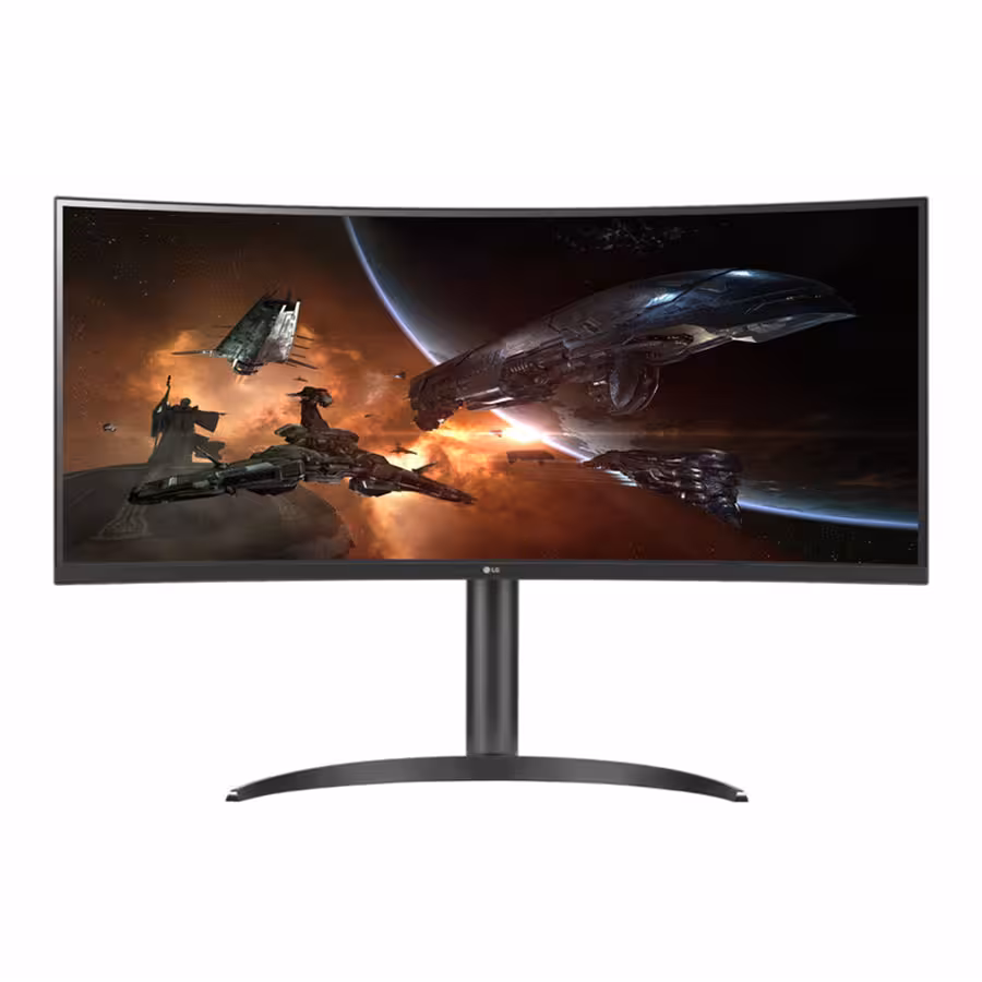 مانیتور خمیده 34 اینچ ال جی مدل UltraWide 34WQ75C-B