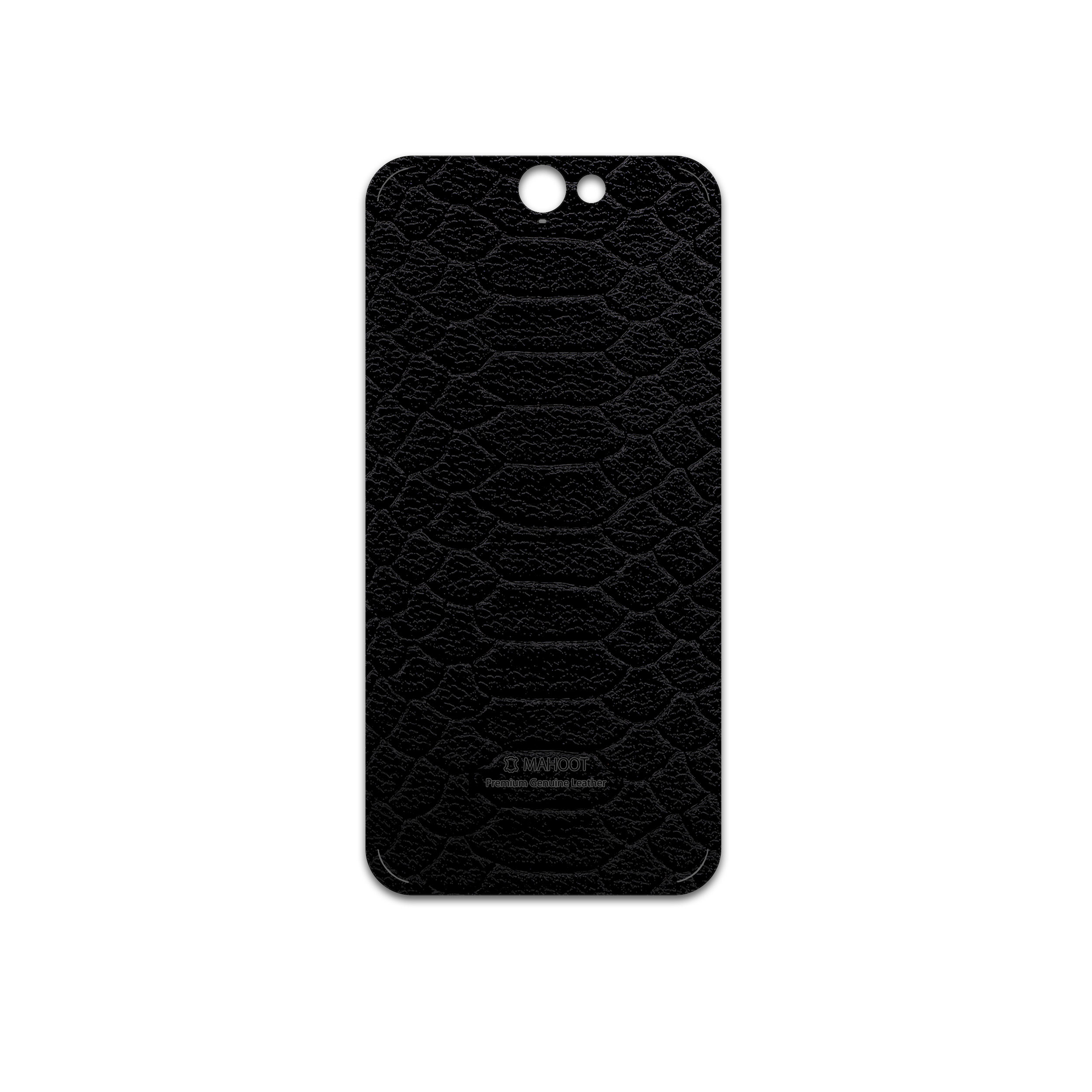 برچسب پوششی ماهوت مدل Black-Snake-Leather مناسب برای گوشی موبایل اچ تی سی One A9