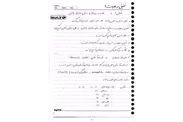 جزوه: تحقیق در عملیات 1 🖊استاد: دکتر عشقی 🏛 دانشگاه صنعتی شریف - کتابخانه مجازی واتیکان