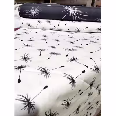 ملحفه مدل روانداز قاصدک یکنفره سایز 140×200سانتیمتر