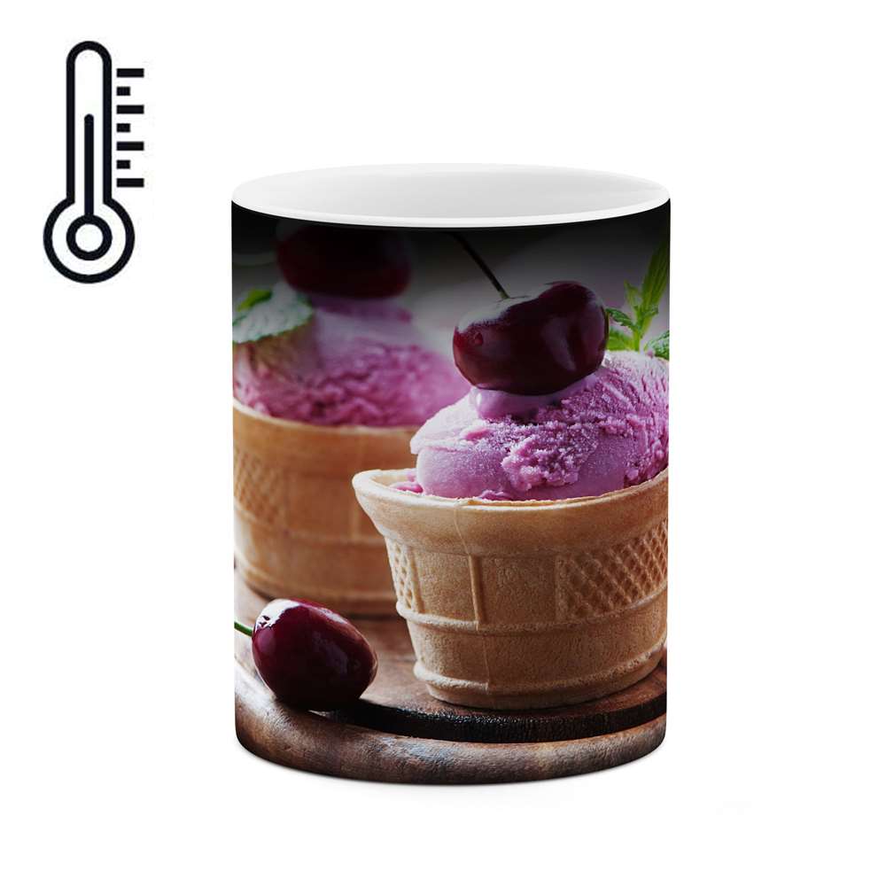 ماگ حرارتی طرح بستنی  مدل mgph11105