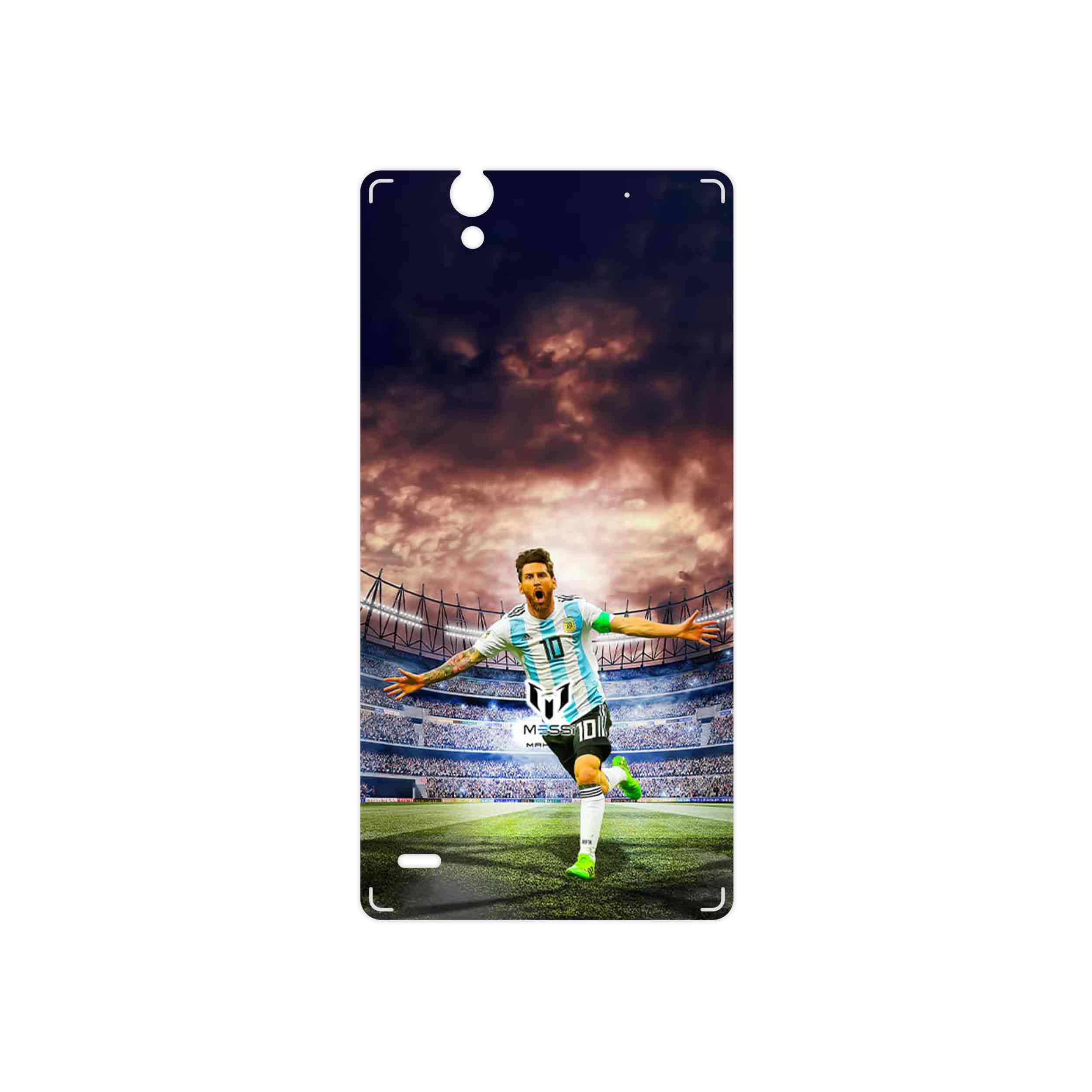 برچسب پوششی ماهوت مدل Lionel Messi 2 مناسب برای گوشی موبایل سونی Xperia C4