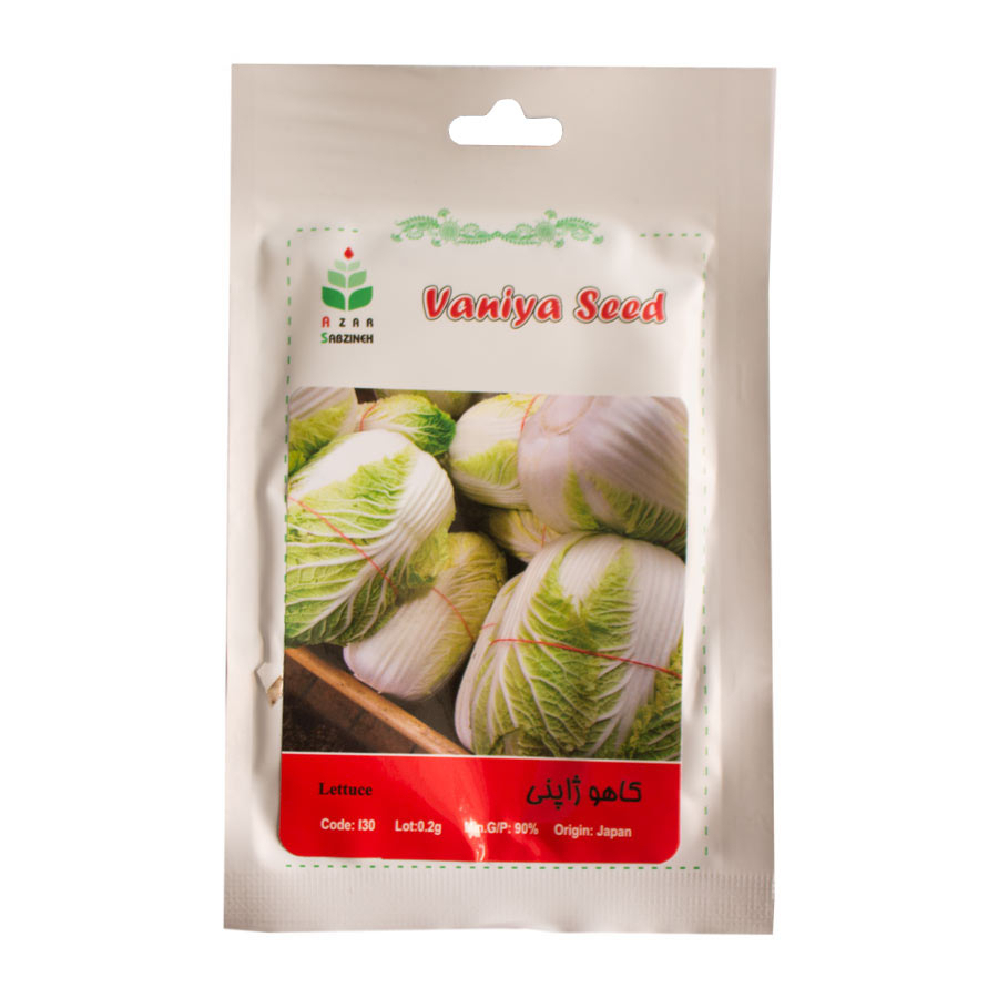بذر گل کاهو ژاپنی آذر سبزینه کد L30