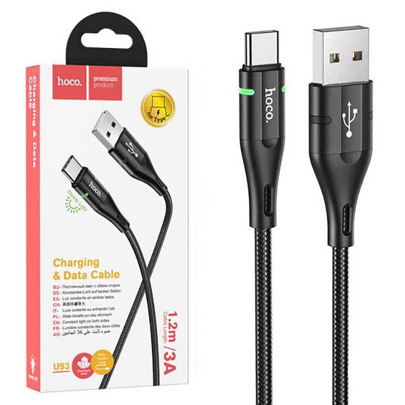 کابل شارژ تایپ سی Type-C هوکو HOCO U93