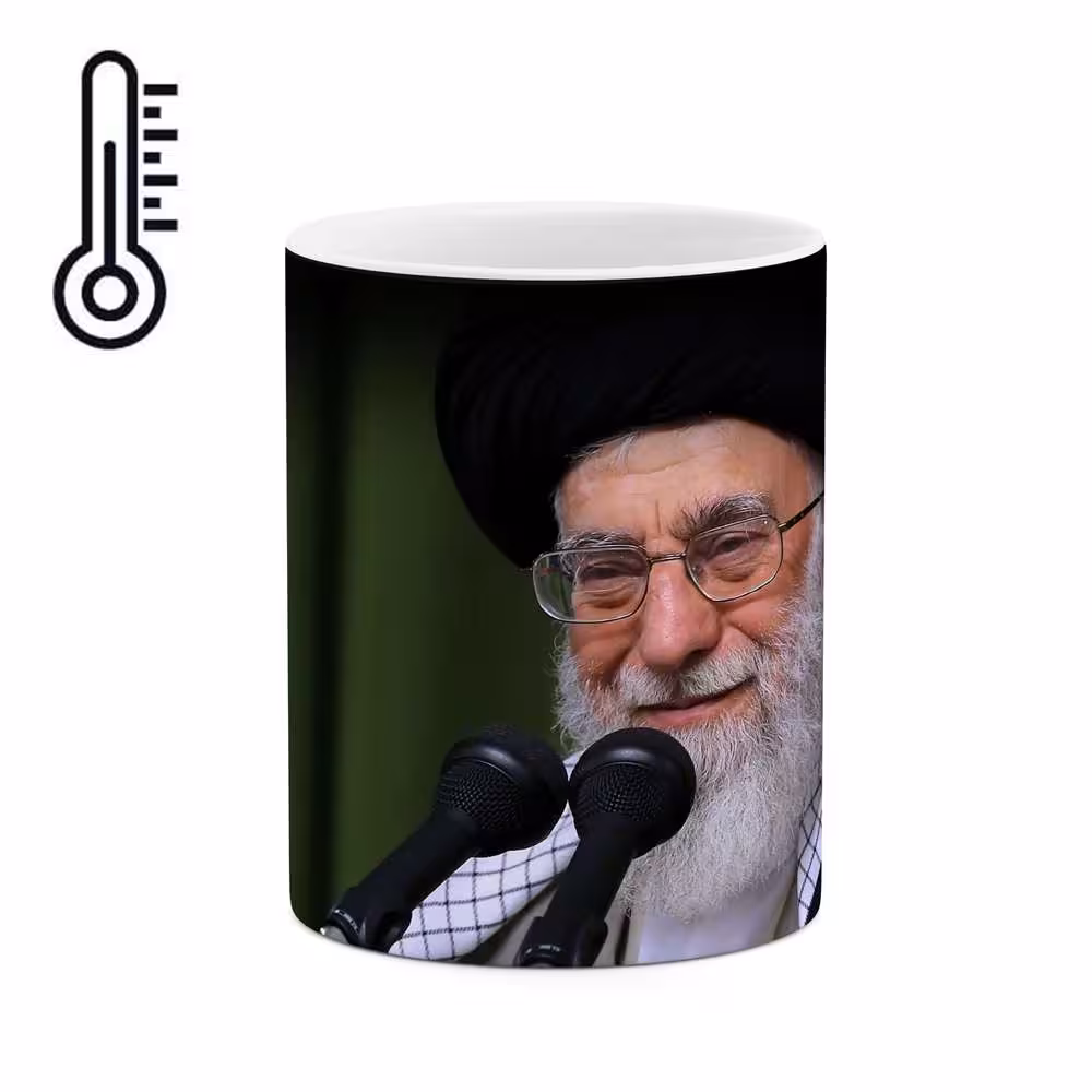 ماگ حرارتی طرح مقام معظم رهبری  مدل mgph11595