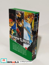 خرید کتاب مانگا پلاس انگلیسی DemonSlayer،ج1تا3،باقاب کتابیار | ایده بوک