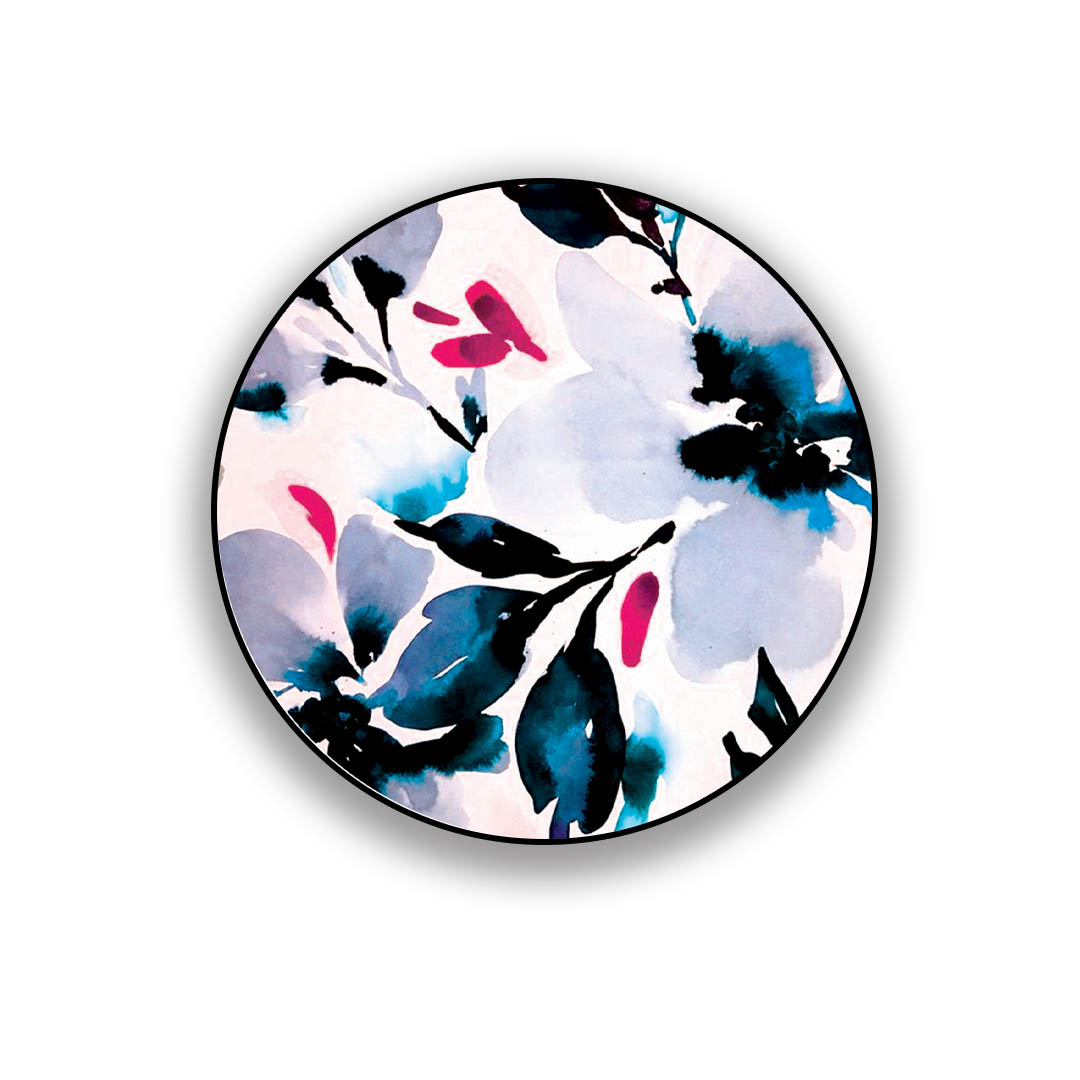 زیر لیوانی طرح گل