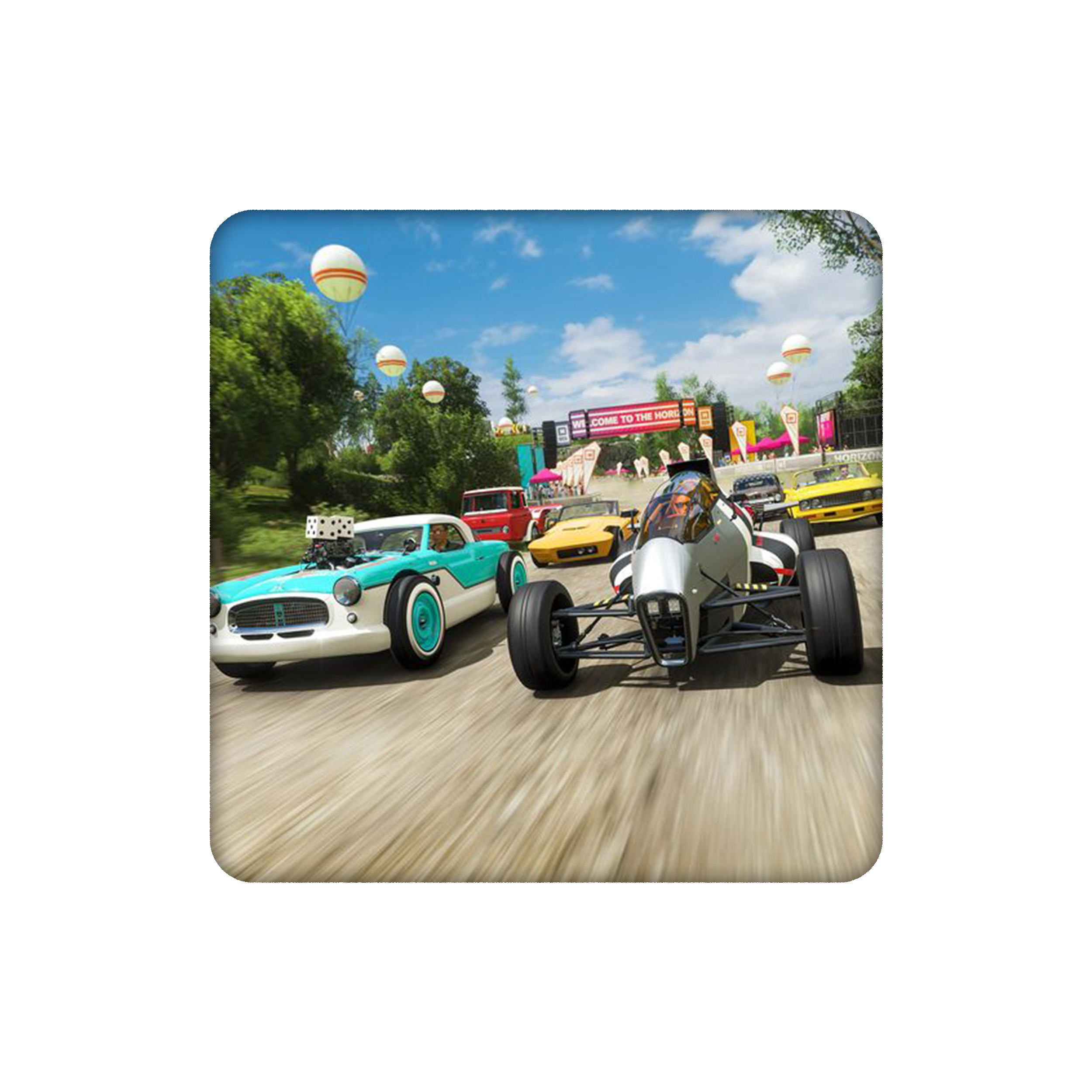 زیرلیوانی طرح forza horizon کد 4801067