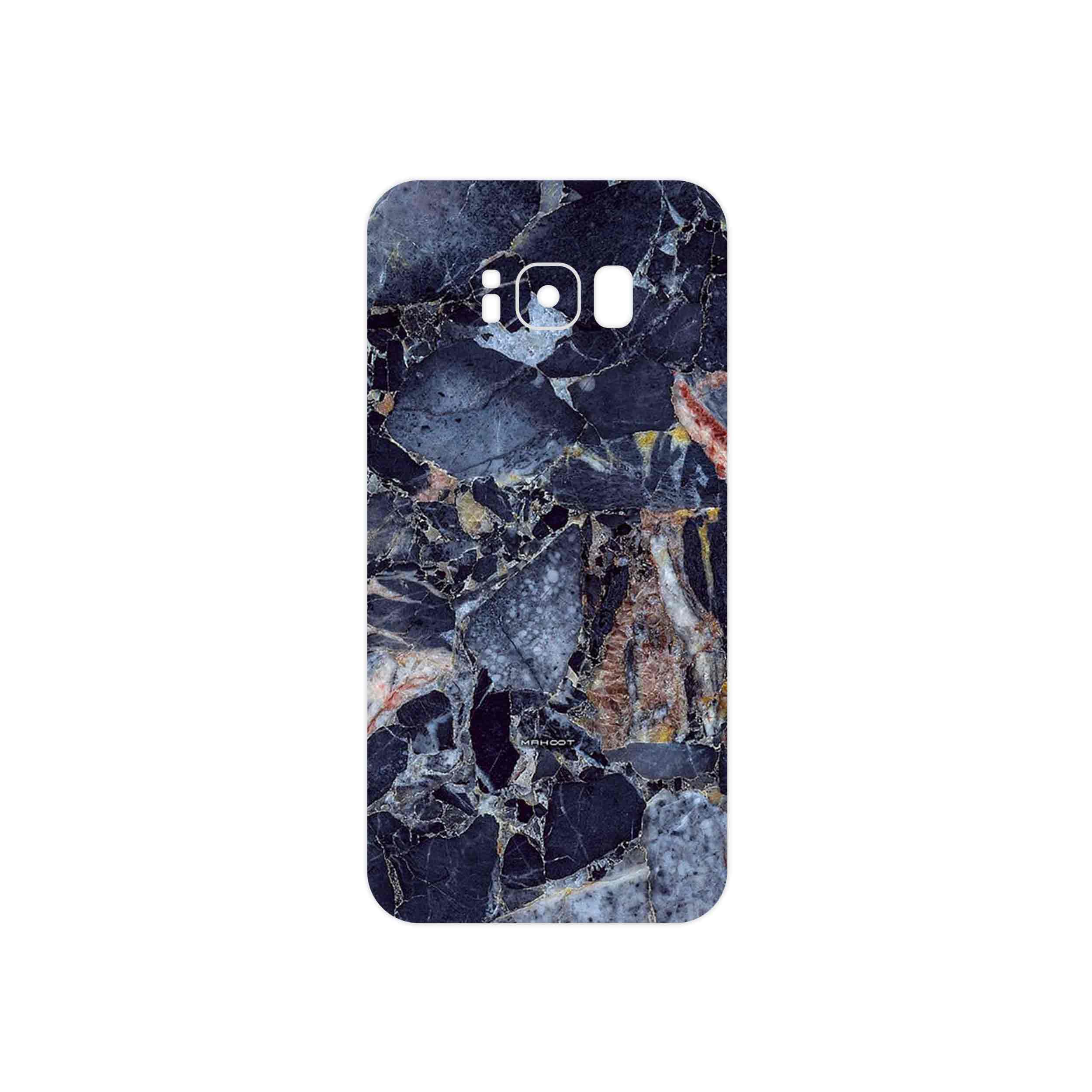 برچسب پوششی ماهوت مدل Broken black marble مناسب برای گوشی موبایل سامسونگ Galaxy S8