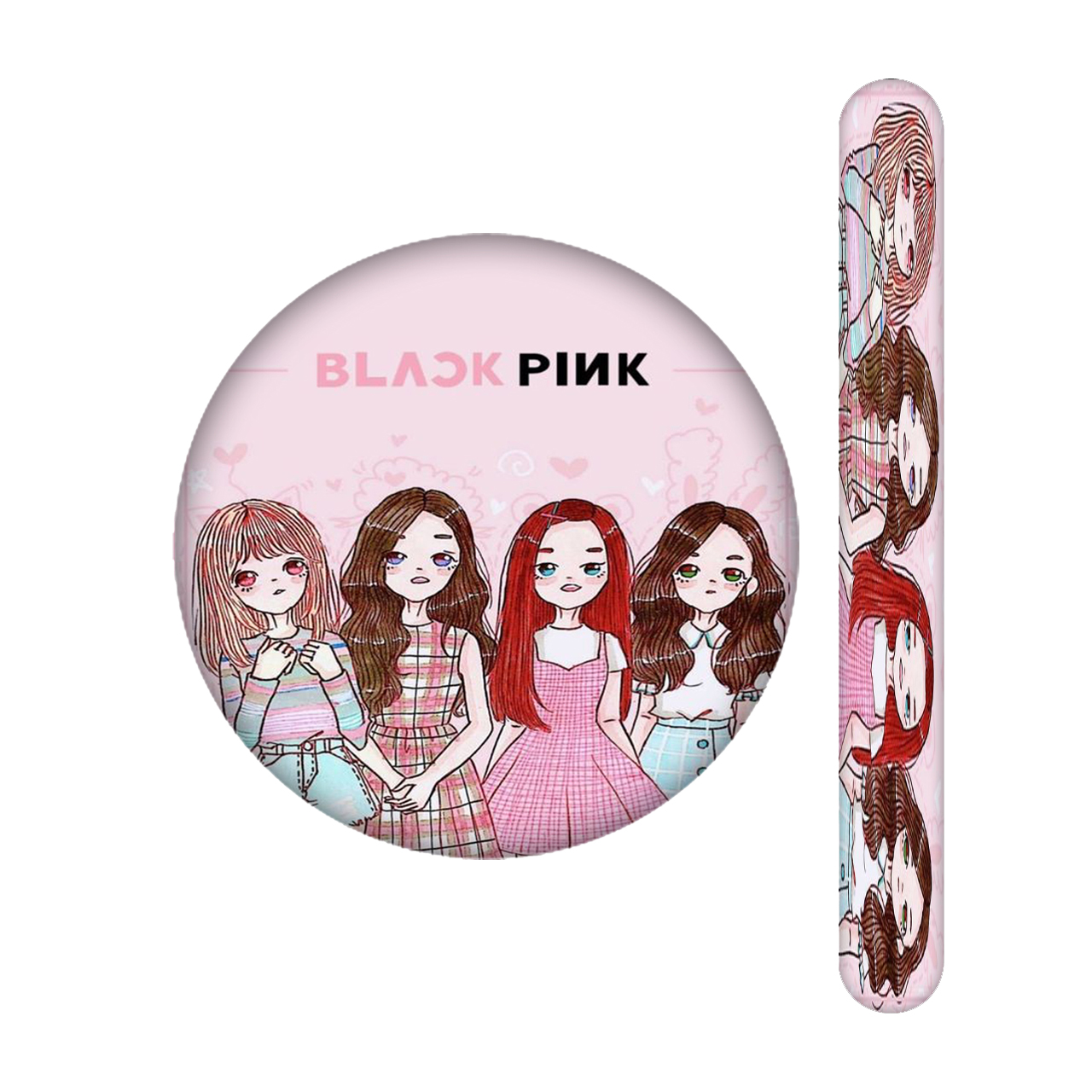 سوهان ناخن مندیکس مدل BLACK PINK کد 2359 به همراه آینه جیبی