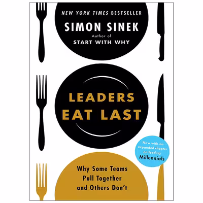 کتاب Leaders Eat Last اثر Simon Sinek انتشارات Penguin
