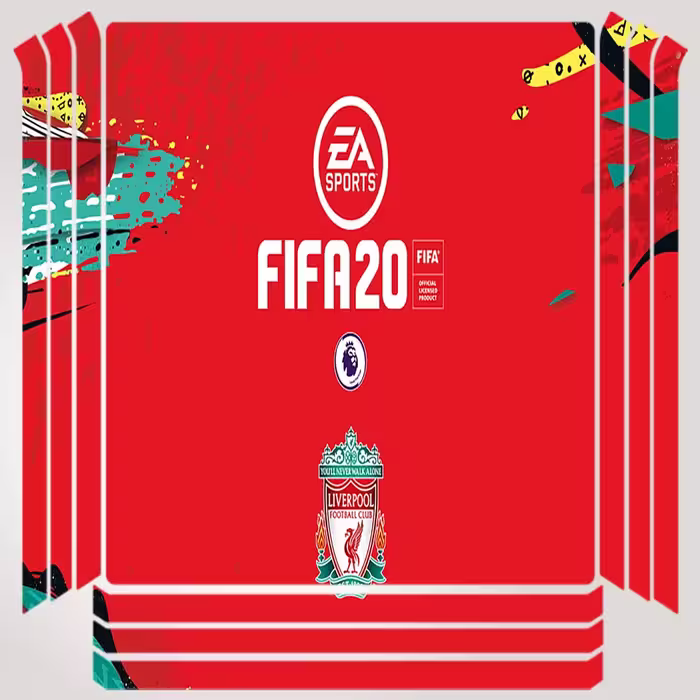 برچسب پلی استیشن ۴ مدل fifa 20 liverpool کد PSP-315