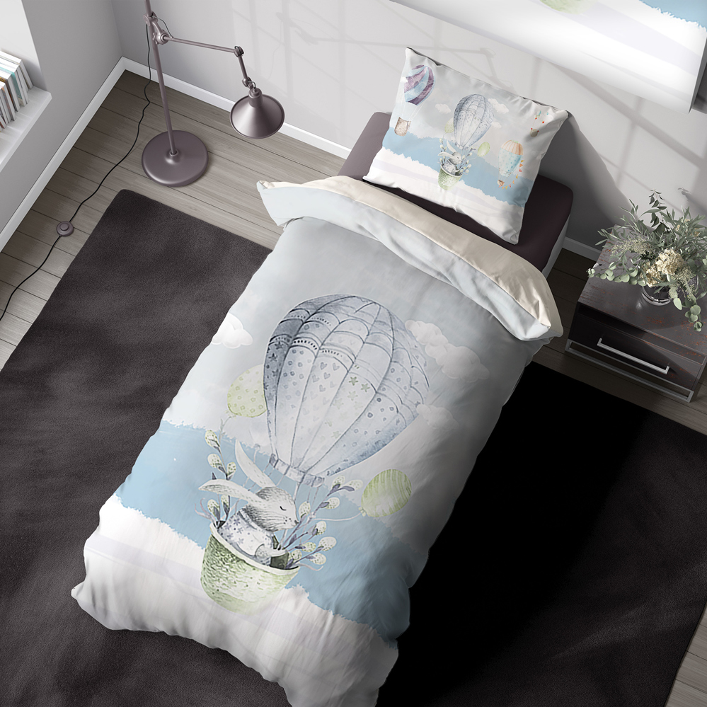 روتختی فانتزی اتاق کودک طرح خرگوش عروسکی BAs-5023