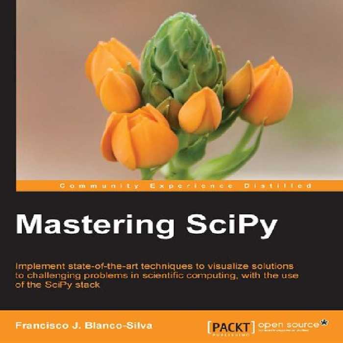 خرید و دانلود نسخه کامل کتاب Mastering Scipy (Python)