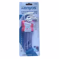 آچار آلن ستاره ای کنیوس kenyos مدل JH227690 مجموعه 9 عددی