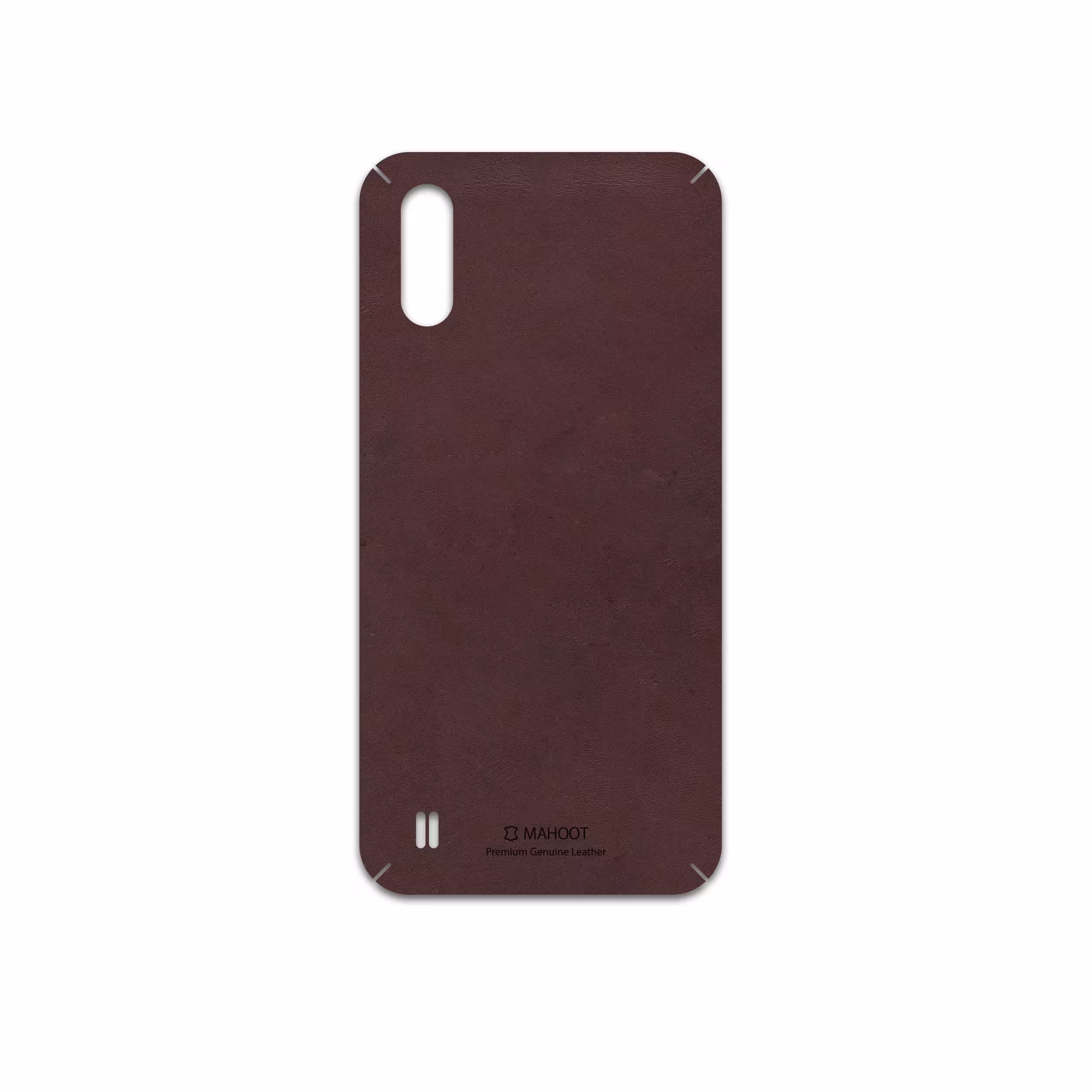 برچسب پوششی ماهوت مدل Matte-Dark-Brown-Leather مناسب برای گوشی موبایل سامسونگ Galaxy Note20