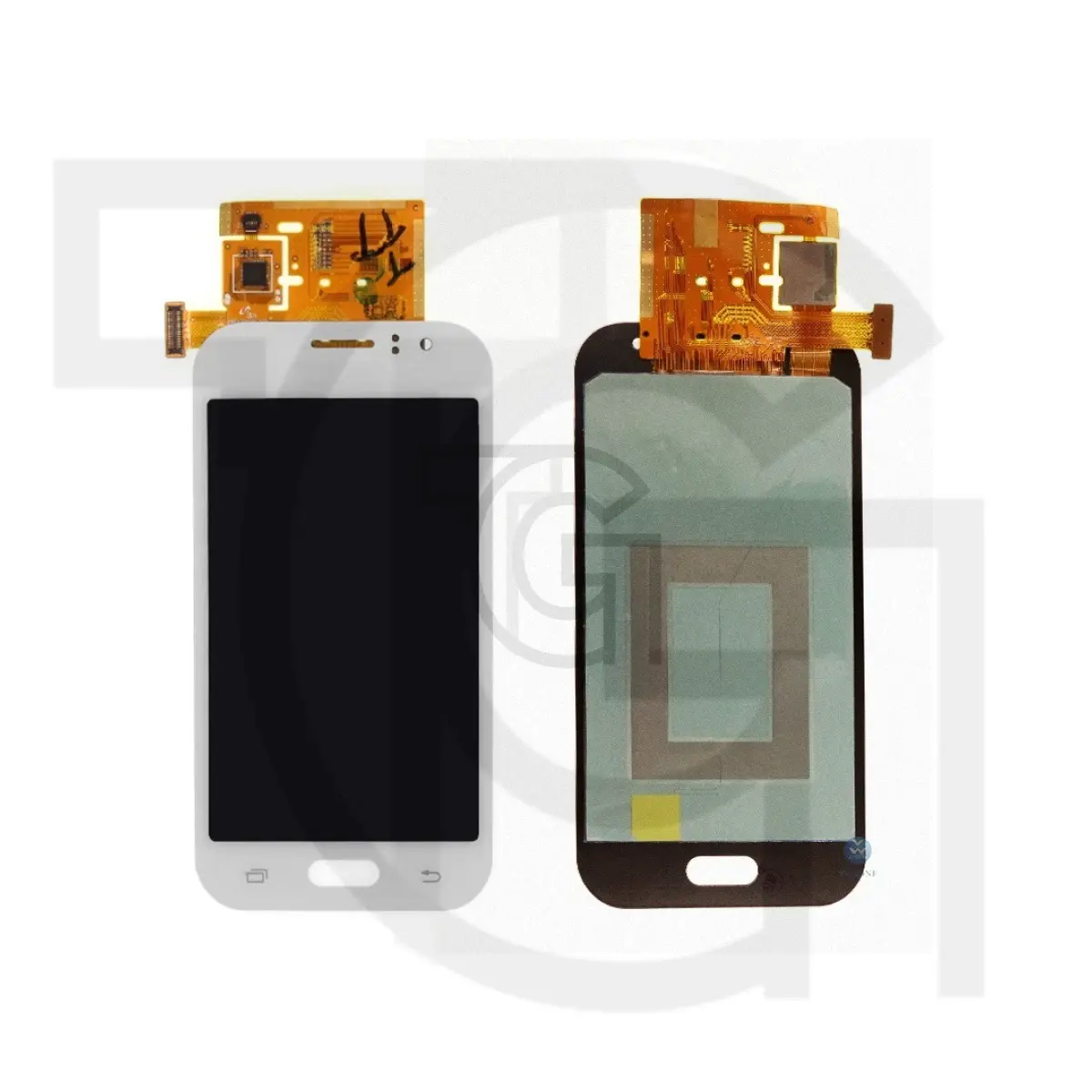 السیدی سامسونگ (سفید)(متال) LCD Samsung Galaxy J1 Ace Duos with dual-SIM