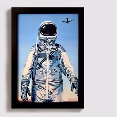 تابلو مدل فضانورد astronaut BL013