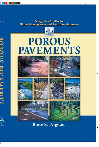 󾕇 دانلود کتاب Porous Pavements Integrative Studies In Water Management And Land Development, 2005 - دانلود کتاب های دانشگاهی