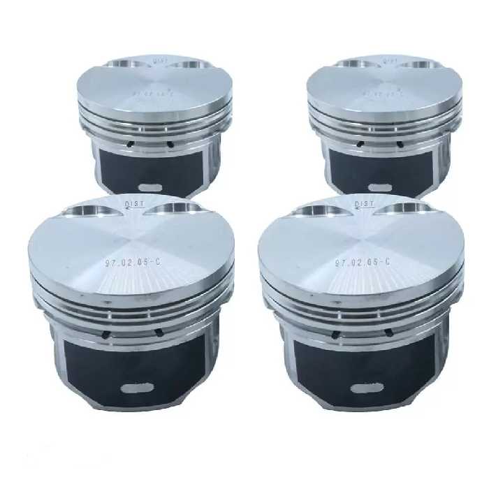   پیستون و گژن پین و خار کاپلان پلاس مدل EF7-0.50 مناسب برای سمند EF7 مجموعه 16 عددی