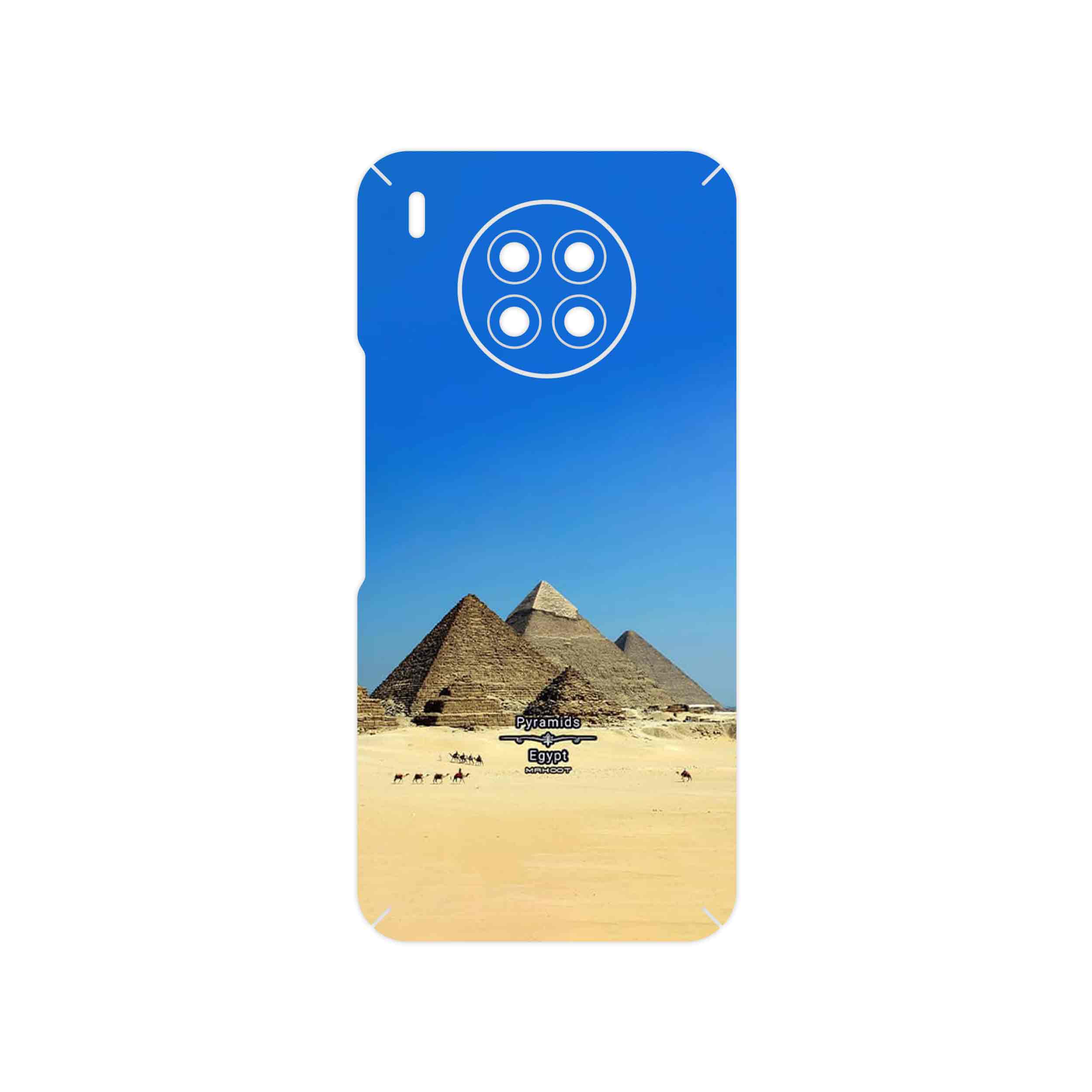 برچسب پوششی ماهوت مدل Pyramids of Egypt مناسب برای گوشی موبایل آنر 50 Lite