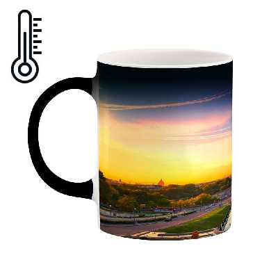 ماگ حرارتی طرح برج ایفل پاریس مدل mgph14504