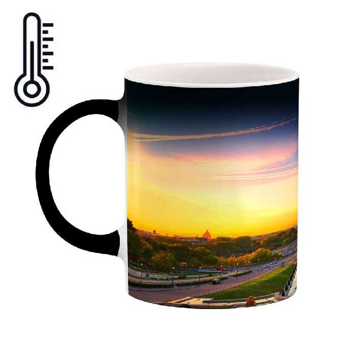 ماگ حرارتی طرح برج ایفل پاریس مدل mgph14504