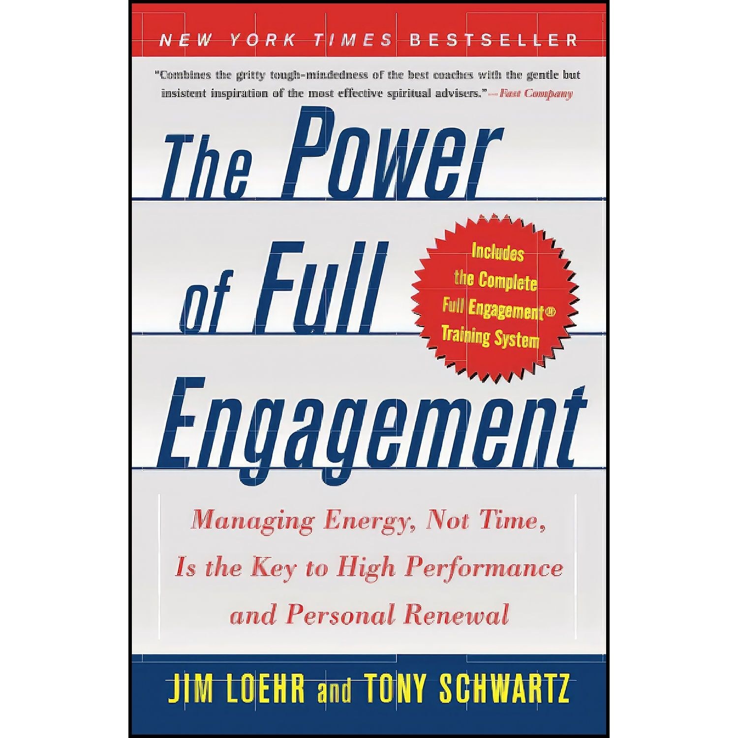کتاب زبان اصلی The Power of Full Engagement اثر James E Loehr and Tony Schwartz