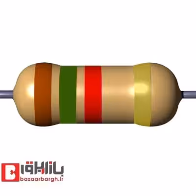 مقاومت 1.5 کیلو اهم 1/4 وات 5 درصد