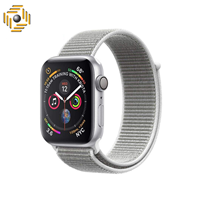 ساعت هوشمند اپل واچ 4 مدل 44mm Silver Aluminum Case with Seashell Sport Loop Band