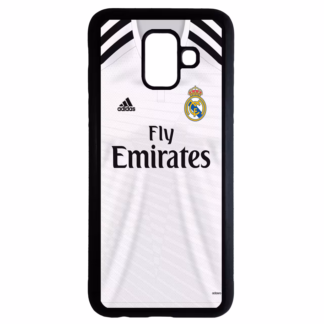 کاور طرح لباس تیم رئال مادرید کد 1105338 مناسب برای گوشی موبایل سامسونگ galaxy A8 2018 