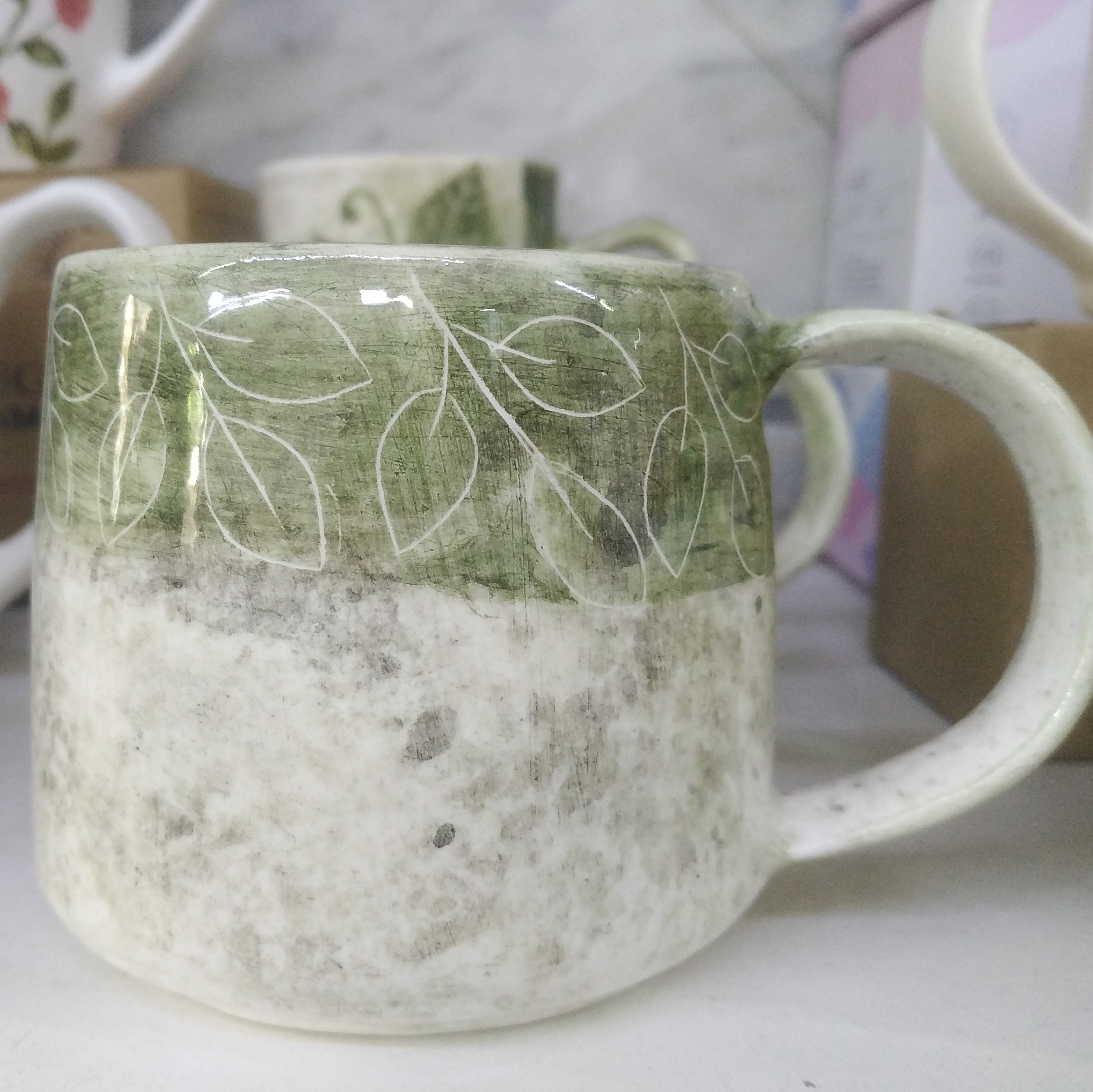 ماگ سرامیکی هنر دست 