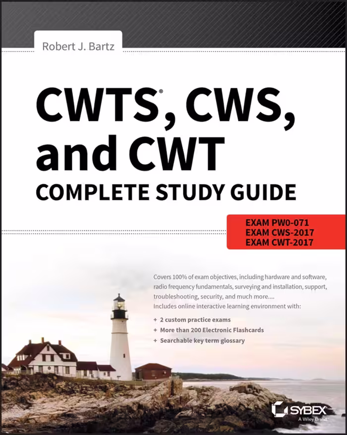 خرید و دانلود نسخه کامل کتاب CWTS, CWS, and CWT complete study guide : Exams PW0-071, CWS-2017, CWT-2017