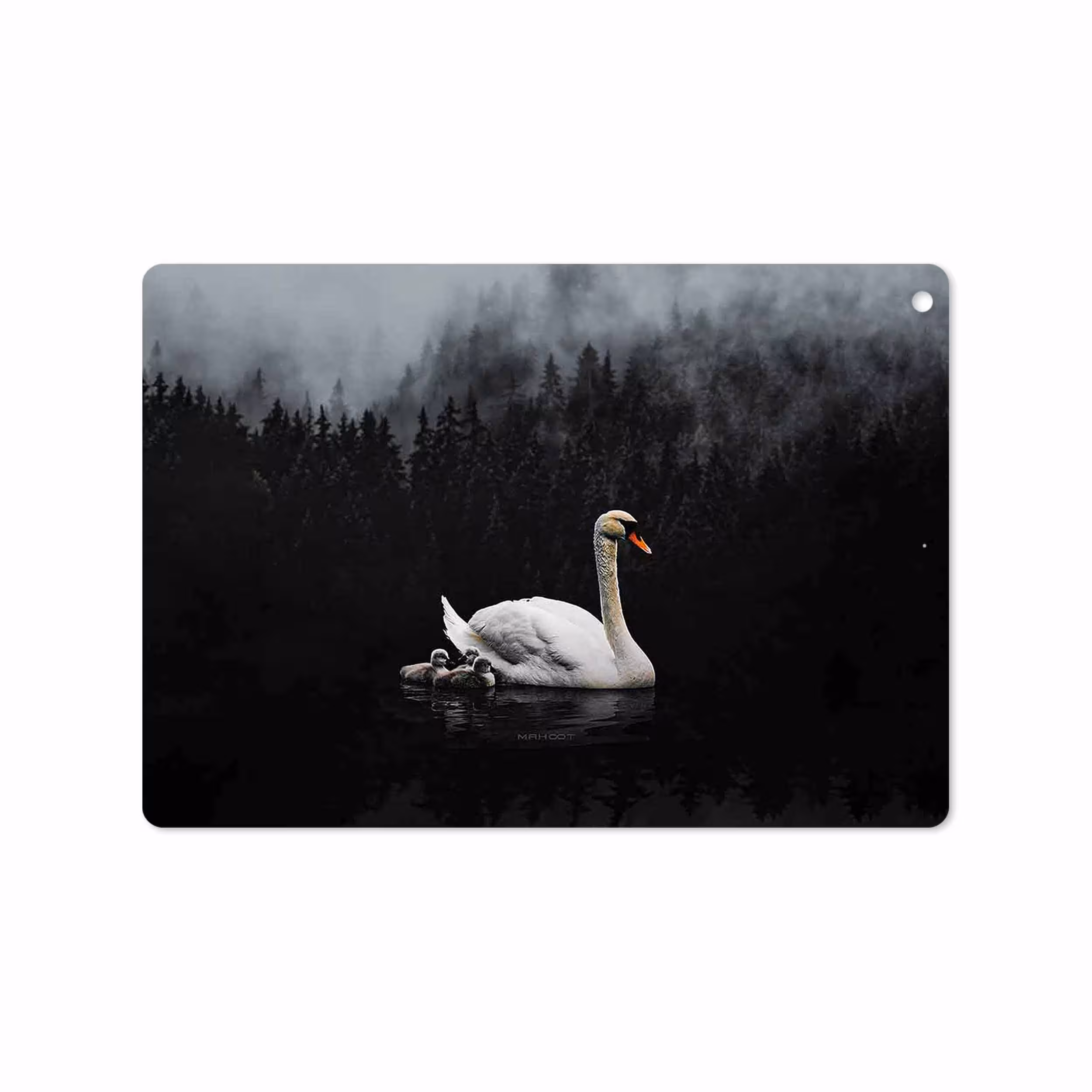 برچسب پوششی ماهوت مدل Swan Lake مناسب برای تبلت اپل iPad 9.7 (GEN 5) 2017 A1822