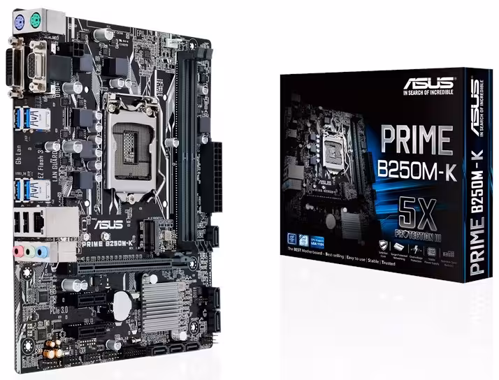 مادربرد ایسوس مدل پرایم بی 250 ام کی