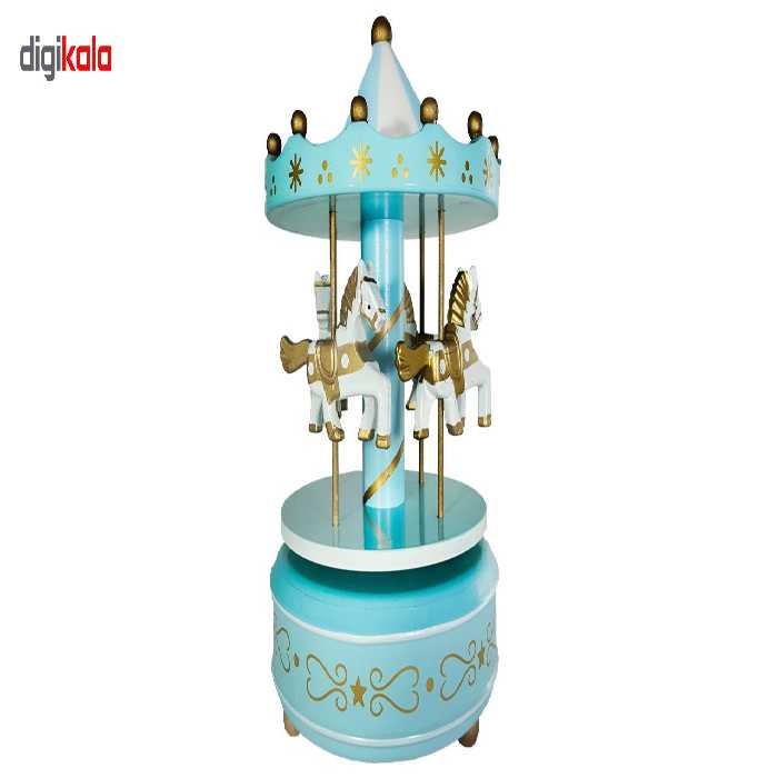 اسب موزیکال شیانچی طرح چرخ و فلک