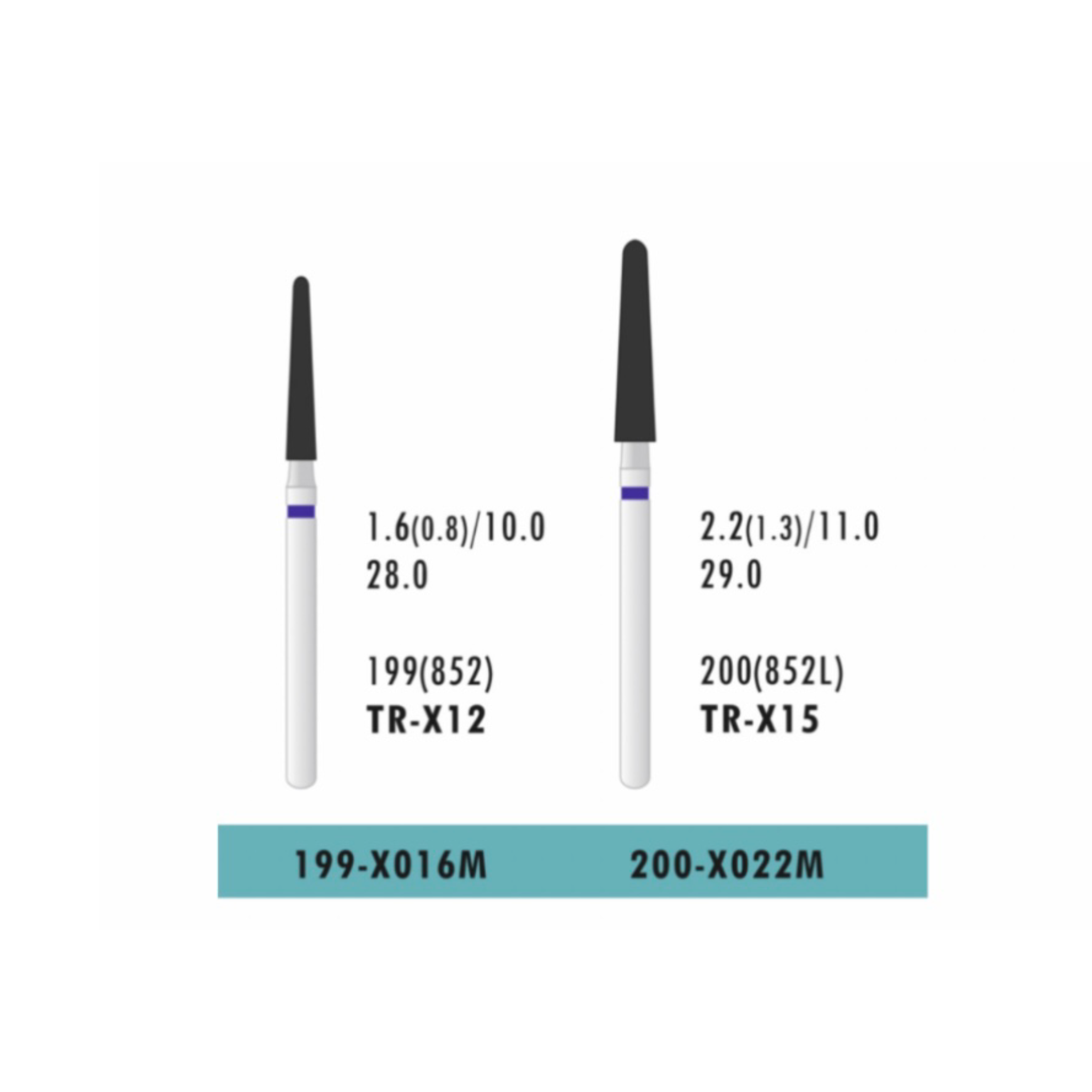 فرز الماسه بلند (5 عددی) (X Long) ATD Round End Cone