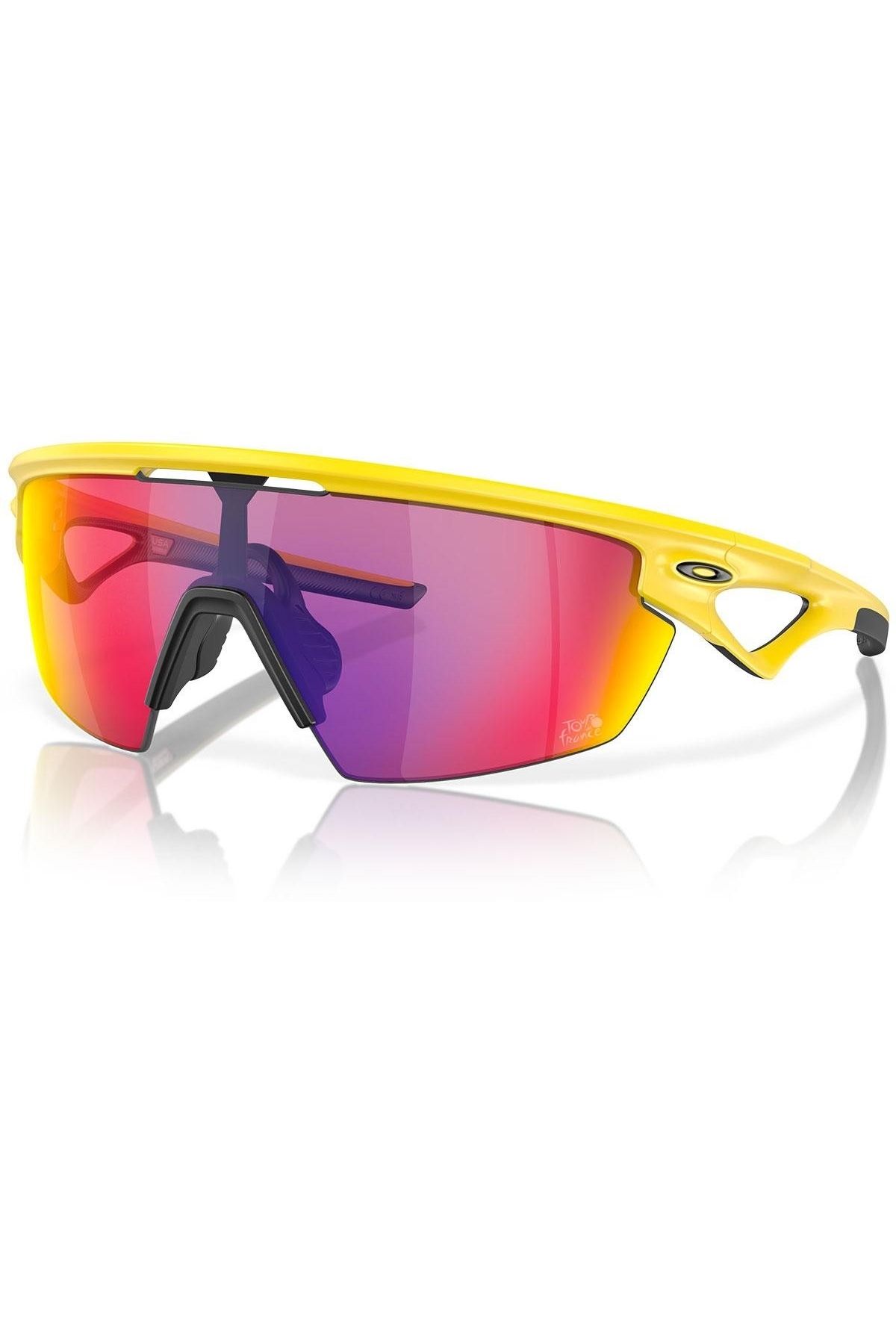 عینک آفتابی قرمز مردانه و زنانه TOUR DE | زرد Oakley