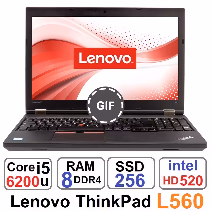 لپ تاپ لنوو مدل ThinkPad L560 با پردازنده Core i5-6200U