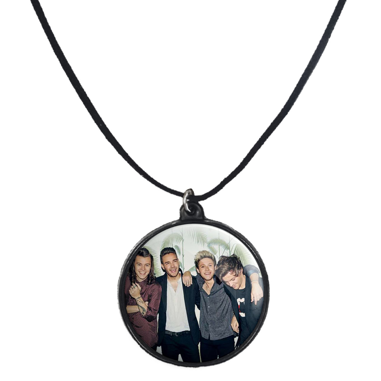 گردنبند پرمانه طرح One Direction کد pmb.13638 مدل دو طرفه