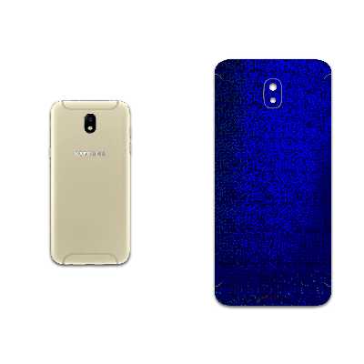 برچسب پوششی ماهوت مدل Blue-Holographic مناسب برای گوشی موبایل سامسونگ Galaxy J7 Pro