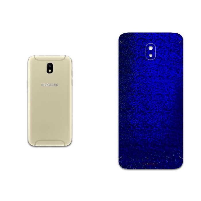 برچسب پوششی ماهوت مدل Blue-Holographic مناسب برای گوشی موبایل سامسونگ Galaxy J7 Pro