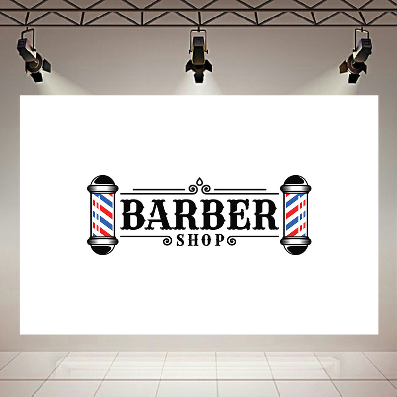 تابلو شاسی طرح آرایشگاه مردانه مدل BARBERSHAP2 کد AR153 | دنیای قاب