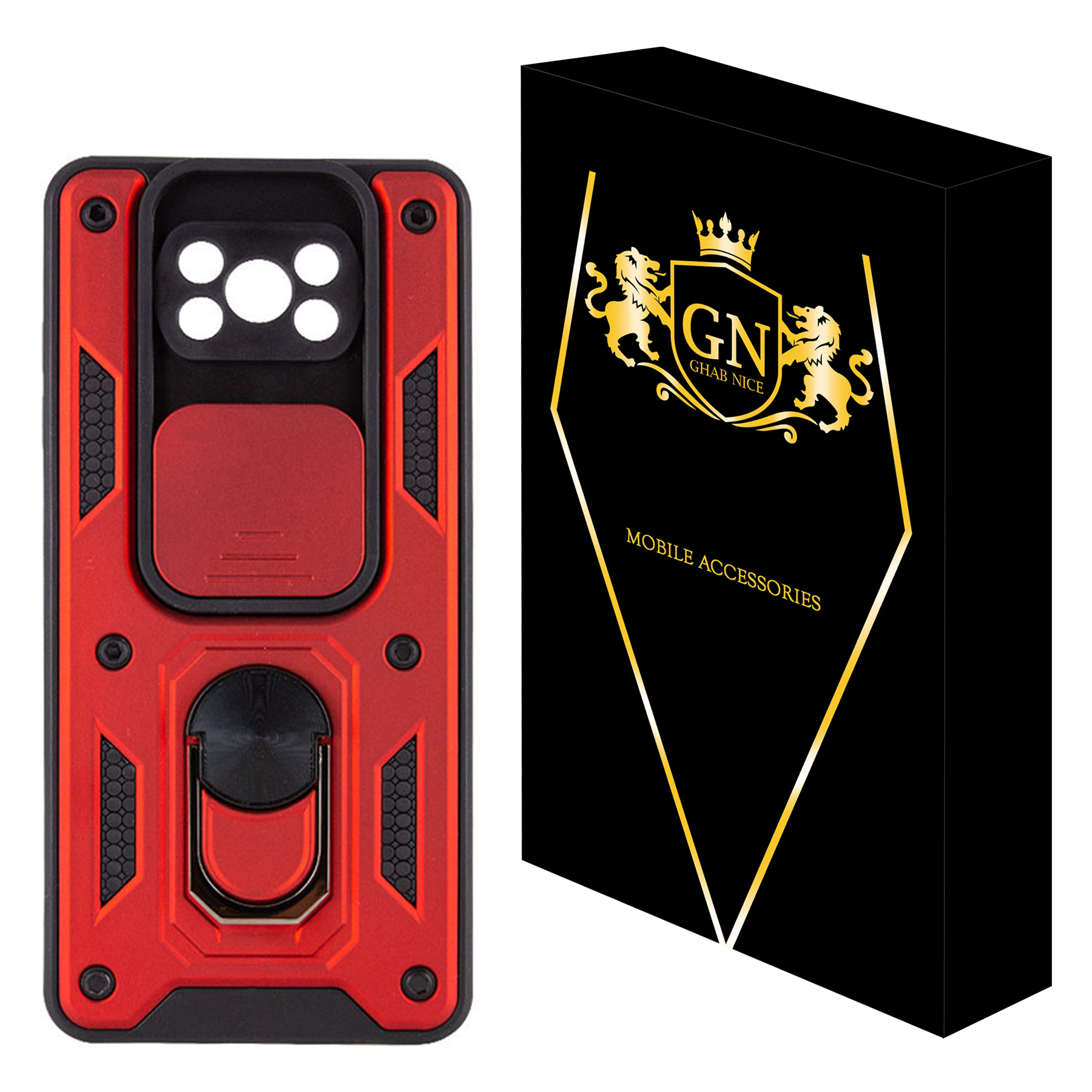 کاور قاب نایس مدل BTM مناسب برای گوشی موبایل شیائومی Poco X3 NFC