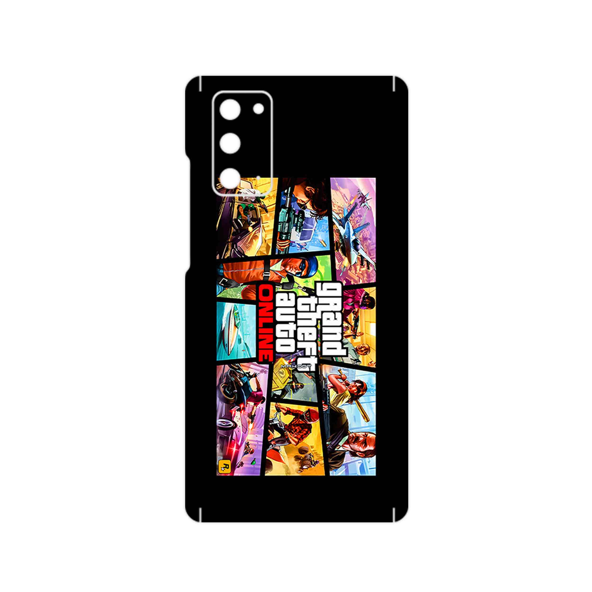 برچسب پوششی ماهوت مدل GTA Online Game Series مناسب برای گوشی موبایل سامسونگ Galaxy Note 20