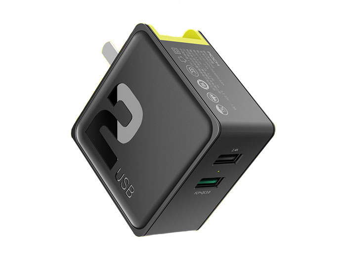 آداپتور شارژ سریع راک Rock Sugar Series QC3.0 Travel Charger